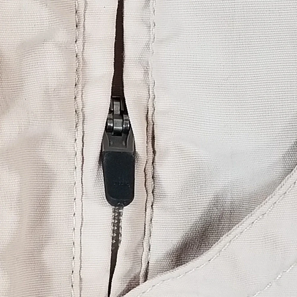 LL Bean Convertible Cargo Pants Mens L Beige Nylon‎ Hiking Shorts Outdoor